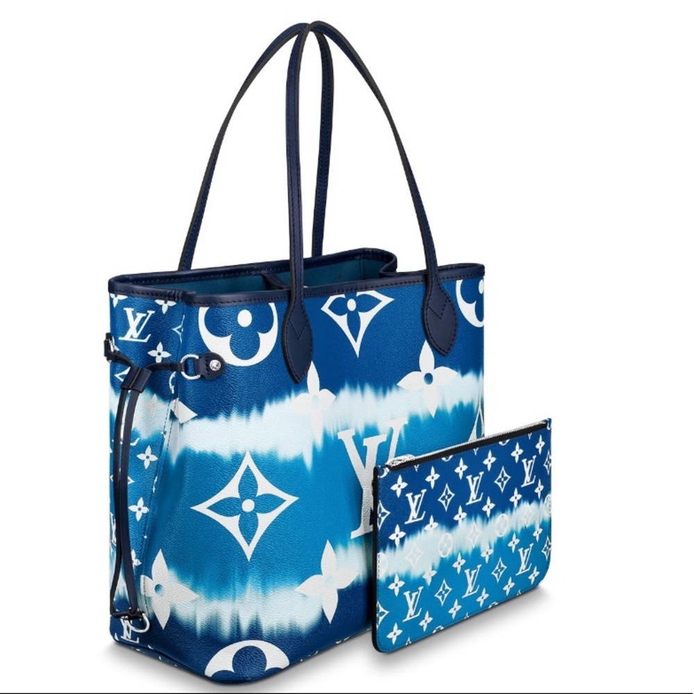 LV ESCALE NEVERFULL MM BLUE - Picture 3 of 5